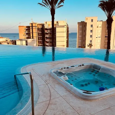 Luxury With Stunning Sea Views In Sunset Cliff Apartment Benidorm